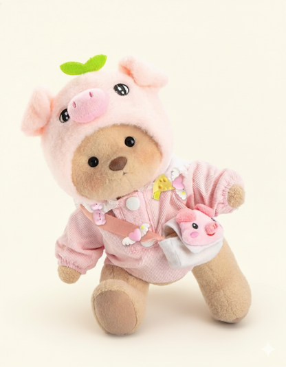 Fuzzy Peppa Cubbie Bear 🐷