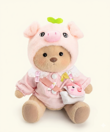 Fuzzy Peppa Cubbie Bear 🐷