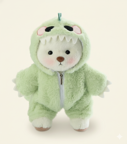 Fuzzy Dino Cubbie Bear 🦖