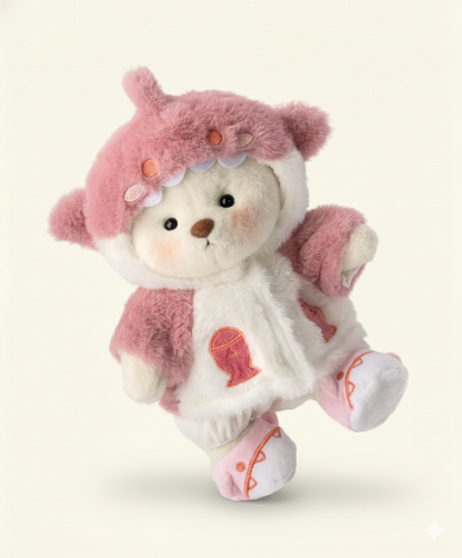 Fuzzy Shark Cubbie Bear 🦈