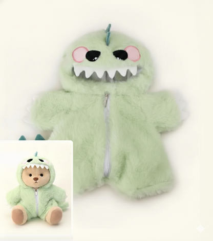 Fuzzy Dino Cubbie Bear 🦖