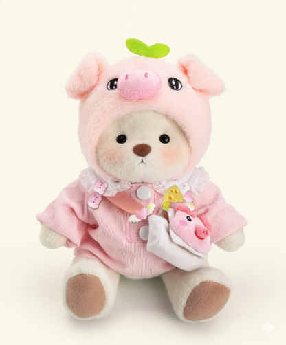 Fuzzy Peppa Cubbie Bear 🐷