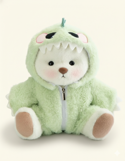 Fuzzy Dino Cubbie Bear 🦖