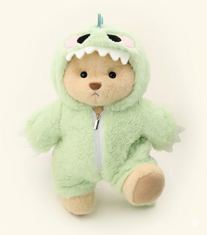 Fuzzy Dino Cubbie Bear 🦖